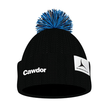 Cawdor Bobble Hat - Black/Blue