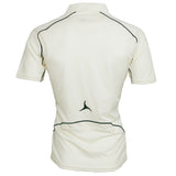 Olorun Men's Cricket Short Sleeve Polo Green