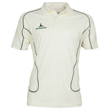 Olorun Men's Cricket Short Sleeve Polo Green
