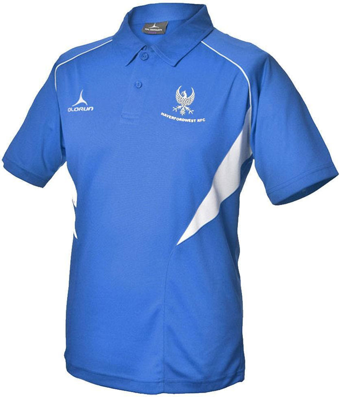 Haverfordwest RFC Adult's Flux Polo Shirt