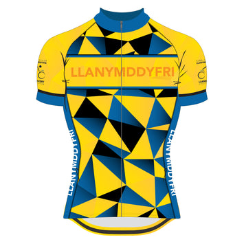 Clwb Seiclo Llanymddyfri Classic Fit Unisex Full Zip Short Sleeve Cycling Jersey