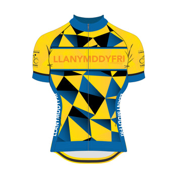 Clwb Seiclo Llanymddyfri Performance Fit Ladies Full Zip Short Sleeve Cycling Jersey