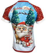 Ddraig Nadolig Olorun Men's Christmas Rugby Shirt