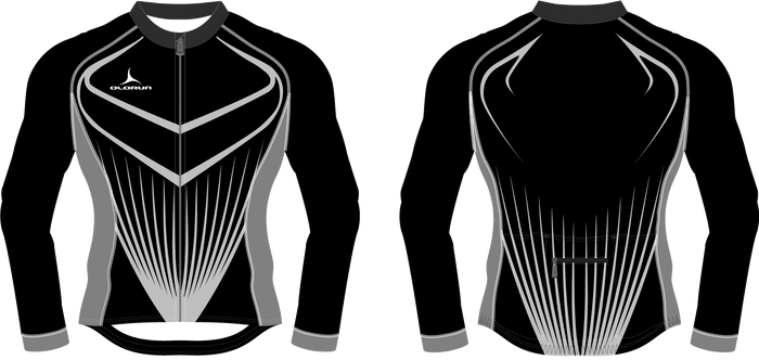 Olorun Forge Full Zip Men's Long Sleeve Cycling Jersey