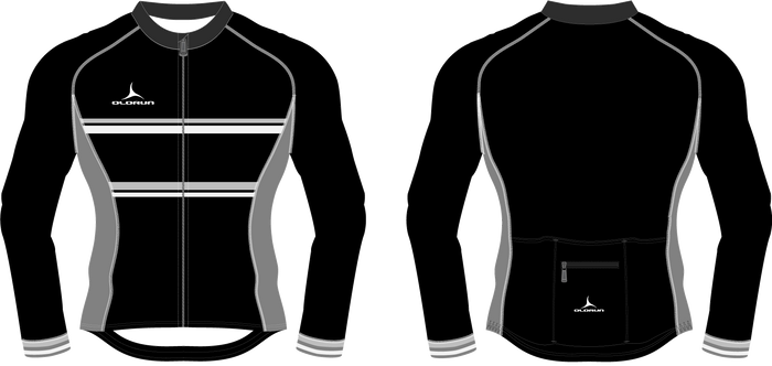 Olorun Tourer Full Zip Men's Long Sleeve Cycling Jersey