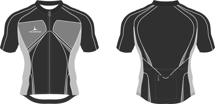 Olorun Core Full Zip Men's Short Sleeve Cycling Jersey