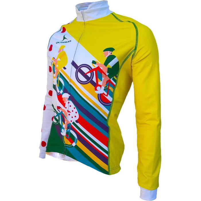 Olorun Grand Tourer (France Tour) Full Zip Long Sleeve Cycling Jersey ...
