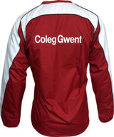 Coleg Gwent Adult's Iconic Training Smock Top - Red/White/Black