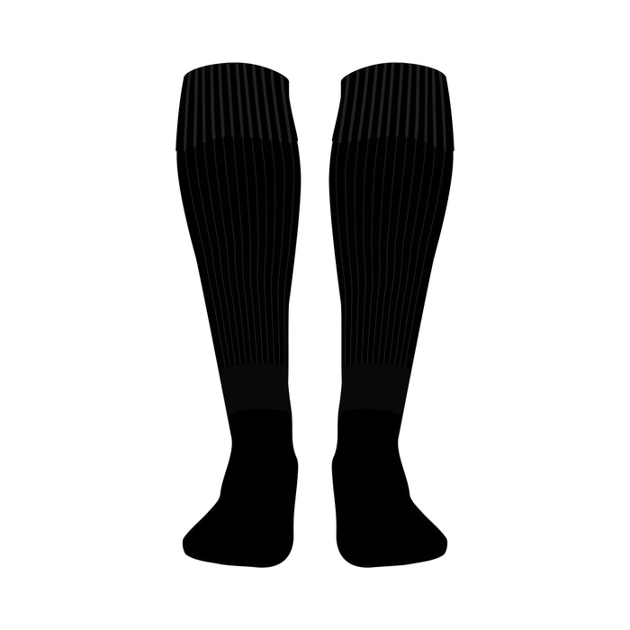 Nantgaredig RFC Adult's Euro Socks Black
