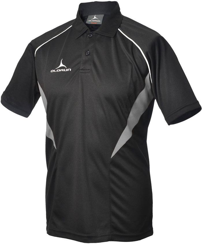 Olorun Flux Polo Shirt  Black/Grey/White (Fast Delivery)