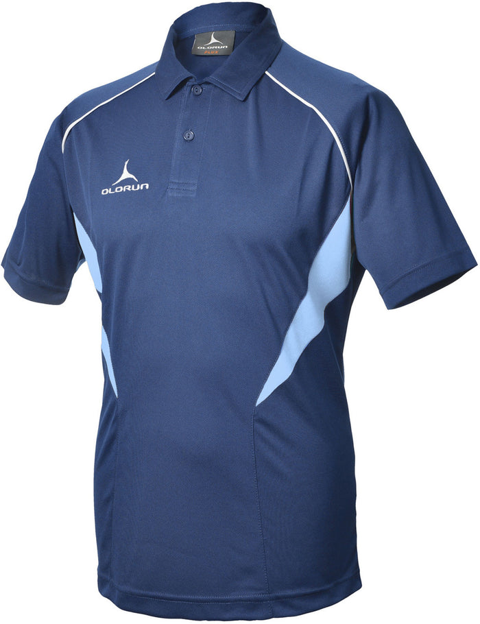 Olorun Flux Polo Shirt  Navy/Sky/White (Fast Delivery)