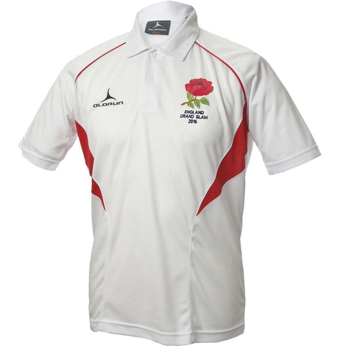Olorun VI Nations Grand Slam 2016 England Supporters Rugby Polo Shirt