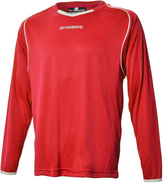 Engage Pro Kids' Football Shirt Red/White (Fast Delivery)