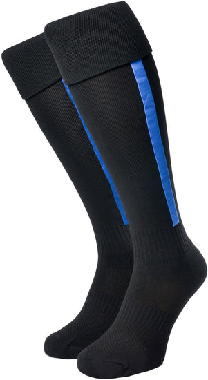 Olorun Euro Striped Socks Black/Royal (Fast Delivery)
