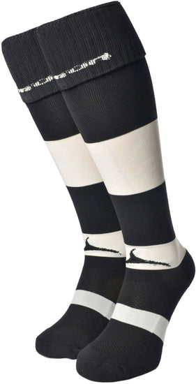 Olorun Hooped Socks Black/White (Fast Delivery)