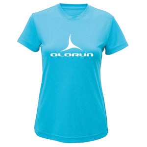 Olorun Activ Ladies Preformance T-Shirt - Turquoise Melange